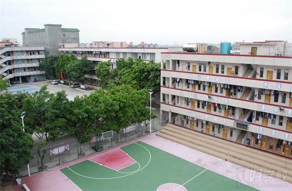 广东省黄埔技工学校的学生宿舍