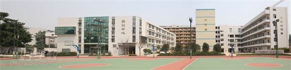 广东省国防科技技师学院同和校区的校园风景