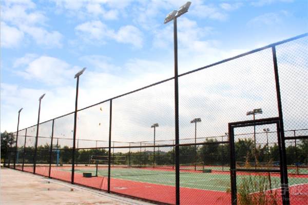 广州华商职业学院继续教育学院的篮球场